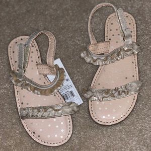 Girl Gold Sandals